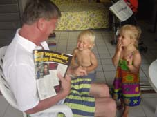 Altijd pret met opa Hans