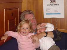 Opa Rob stoeit 
